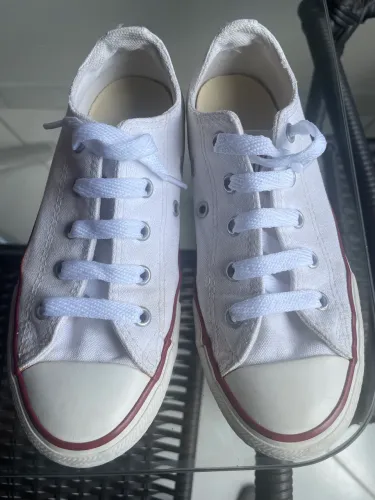 Tênis All Star Infantil Converse tam 30 Branco