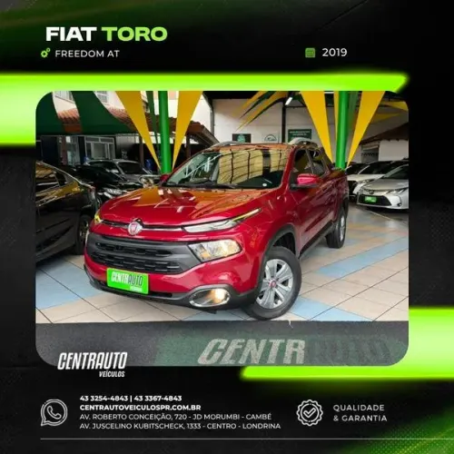 Fiat Toro Freedom 1.8 16V Flex Aut. 2019
