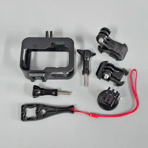 kit Capa Protetora para Câmera de Ação GoPro Hero 13/12/11/10/9 Black