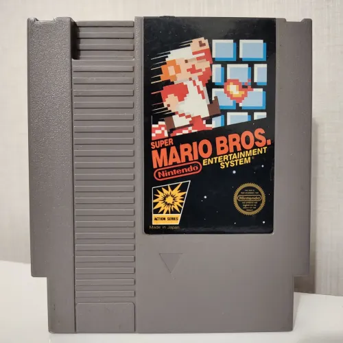 Mario Bros NES Original Cartucho Nintendinho 8 Bits Usado Americano Impecável