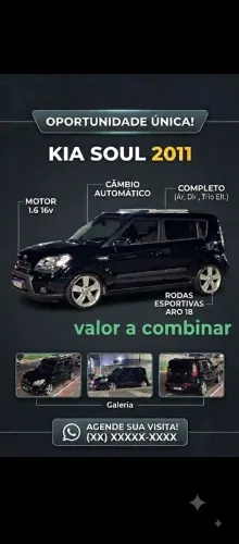 Kia Motors Soul 1.6/ 1.6 16V Flex Aut. 2011