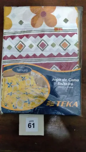Jogo de cama para solteiro  3 peças 