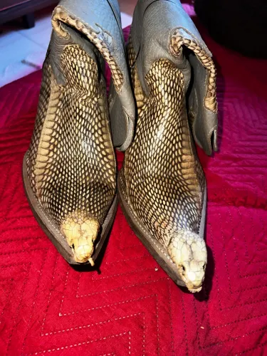 Bota masculina OM couro