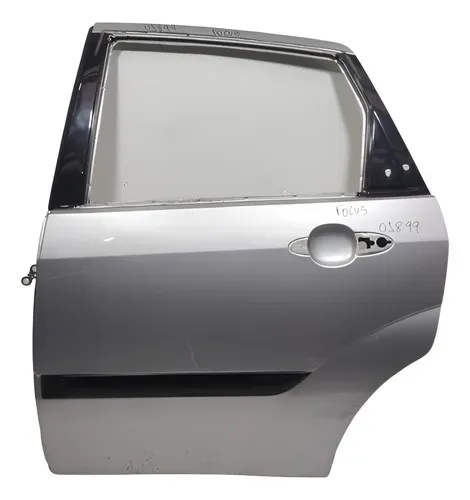 Porta Traseira Esquerda Prata Ford Focus 2001 2008 001899