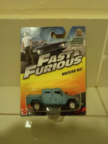 Miniatura navistar mxt velozes e furiosos mattel 1:64