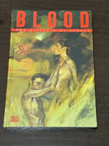 Blood: Uma História de Sangue Pipoca e Nanquim lacrado