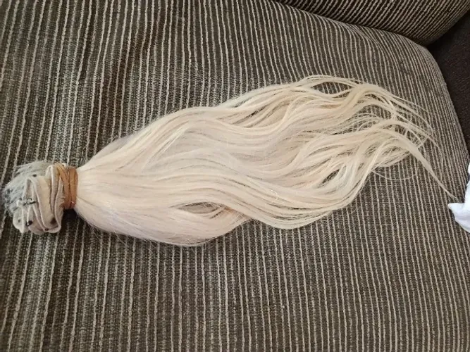 Cabelo brasileiro 55 cm 140g