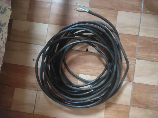 Cabo PP 3x4mm 18 Metros - Cobre Puro - Para Bomba Poço entre outros