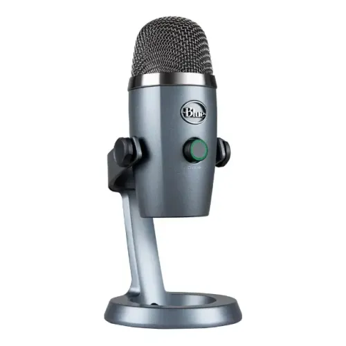 Microfone USB Blue Yeti Nano - Shadow Grey - Cinza - NOVO LACRADO
