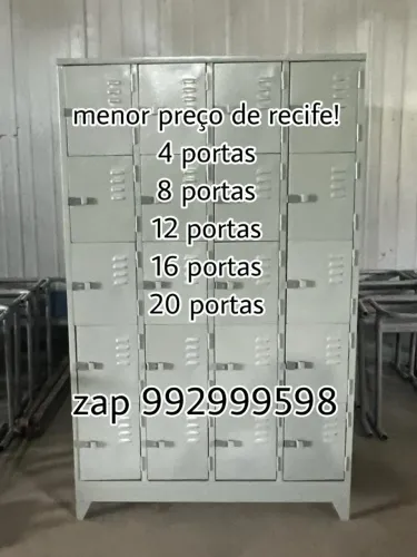 Armário pra vestiários novos pronta entrega com desconto de fábrica 