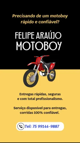 Motoboy de confiança