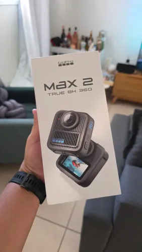 Câmera 360 Gopro Max 2 - 8K resolução,  Lacrada