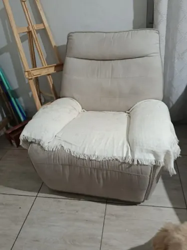 Poltrona Cadeira Giratória Reclinável Maravilhosa