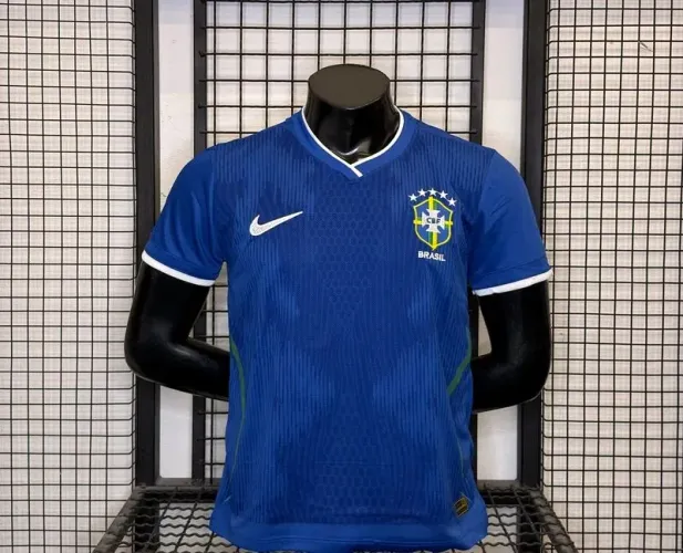 Camisa Dry Fit Brasil Azul 
