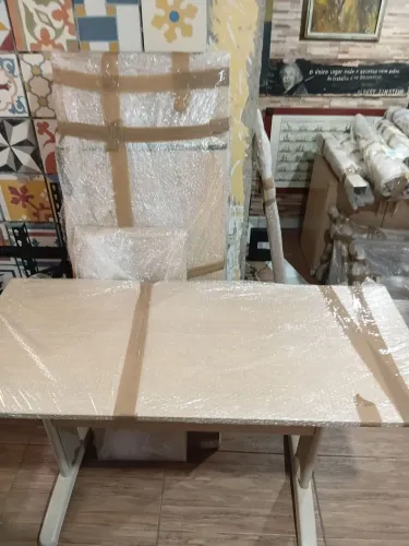 Mesas de Aço Fort Line com Kit Eletrico / Rede embutidos + 1 Armario de Escritório 