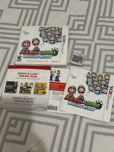 Mario & luigi dream team - nintendo 3ds