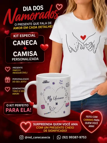 Kit especial para o Dia dos Namorados