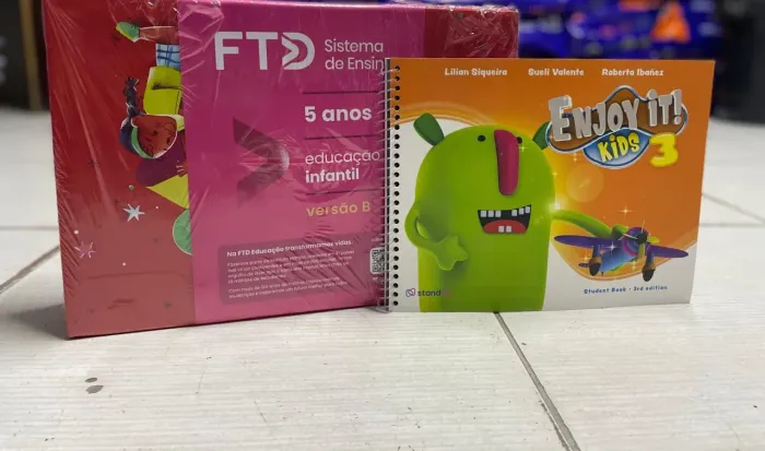 Livros ftd sistema de ensino 3,4,5