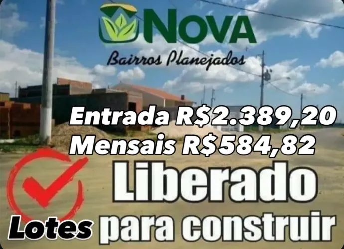 Nova Amazônas lotes pronto para Construir Entrada R$1.848,00 Iranduba - AM