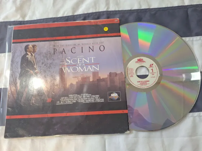 LaserDisc Scent of a Woman Al Pacino Original Colecionável