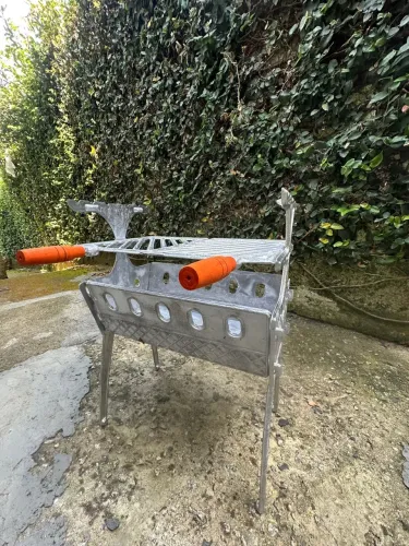 CHURRASQUEIRA ALUMÍNIO FUNDIDO