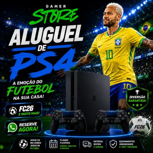 aluguel de ps4
