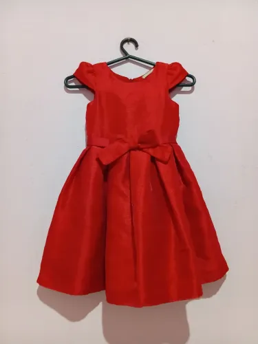 Vestido vermelho 4 a 5 anos