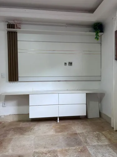 Painel tv com rack