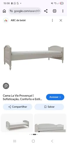 Cama solteiro lá vie