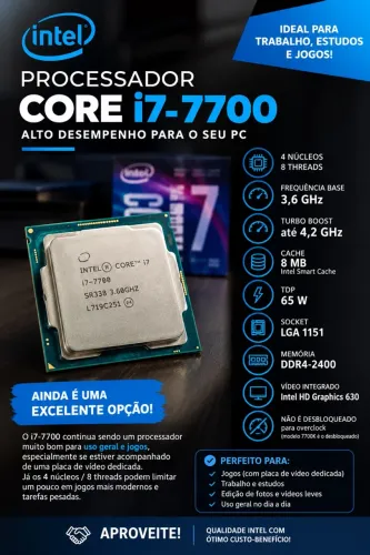 INTEL CORE I7 7700