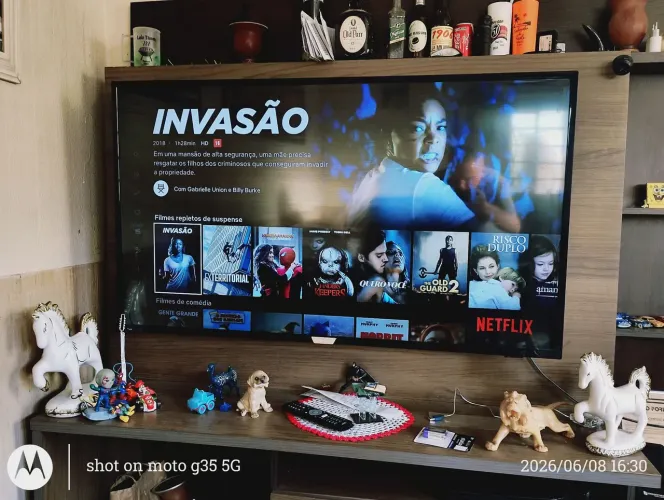 TV Smart Philips 50 polegadas 4K nova