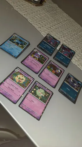 60 Promocionais + 5 cartas( Ex/ FA) Pokemon