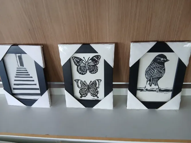 Quadros de xilogravura