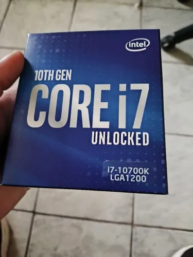 Processador Intel core I7 10700k LGA1200 3.8 GHZ
