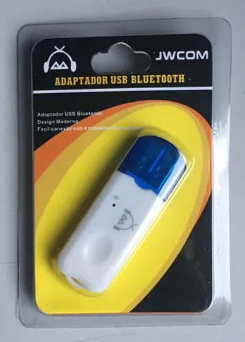 Adaptador de Bluetooth com Saída USB Jw Com Novo na Caixa Lacrada