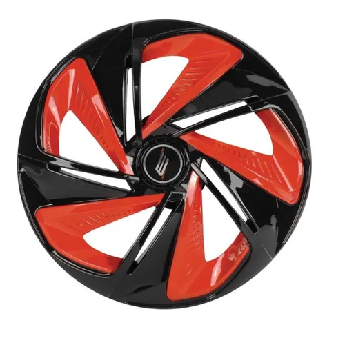 Calota Esportiva Aro 14 Elitte Universal vermelho linha Velox Elitte calota