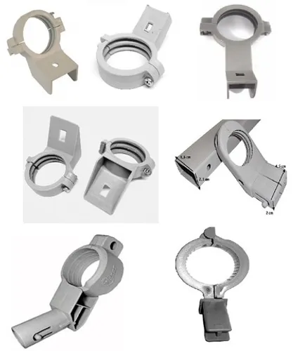 Suporte Flange Abraçadeira LNB Para antenas KU Varios Modelos