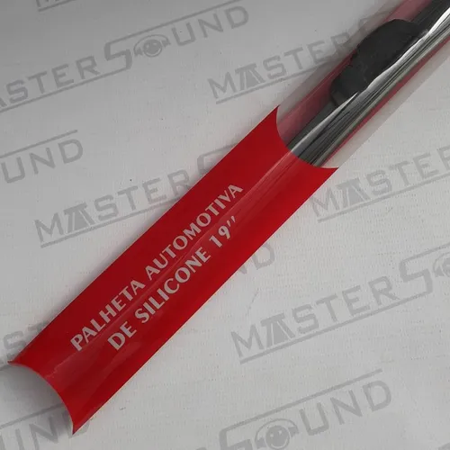 Palheta silicone. Universal. 19". Nova. Colocada.