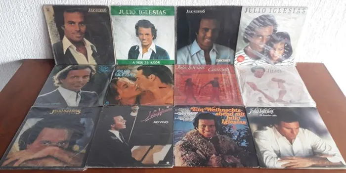 Lps - Julio Iglesias - lote com discos vinil