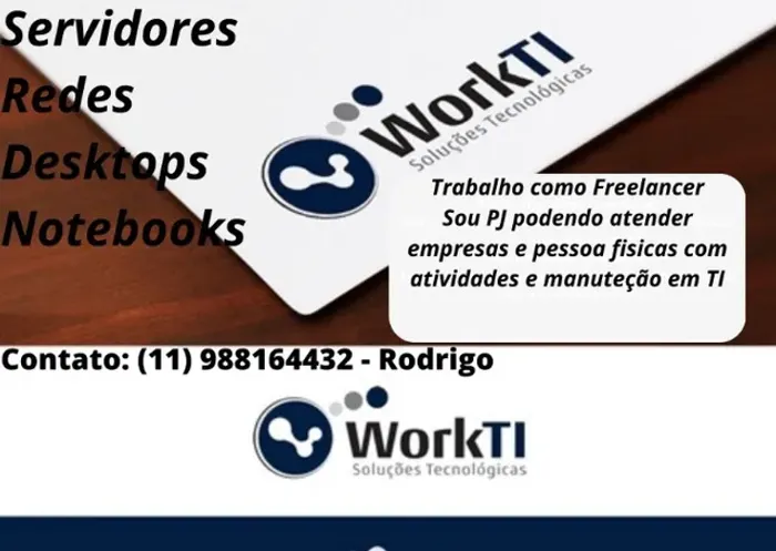 Faço trabalhos freelancer em TI
