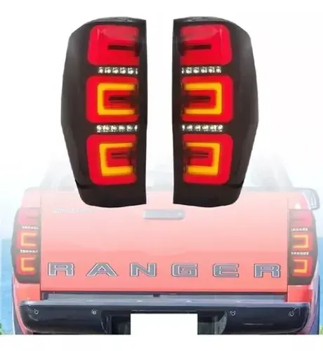 Lanterna Traseira Full Led Fume Ranger Raptor 2022 2023