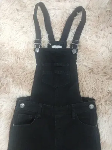 Jardineira Lilica Ripilica Preta