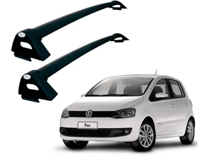 Rack Teto Volkswagen Fox - Preto - Projecar