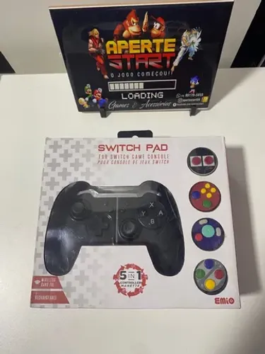 Controle 5 in 1 nintendo switch 