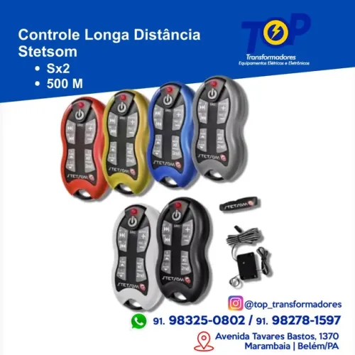Controle longa distância Stetsom Sx2