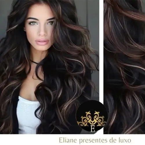 Cabelo bio humano, 4 telas prontas para o ponto americano.