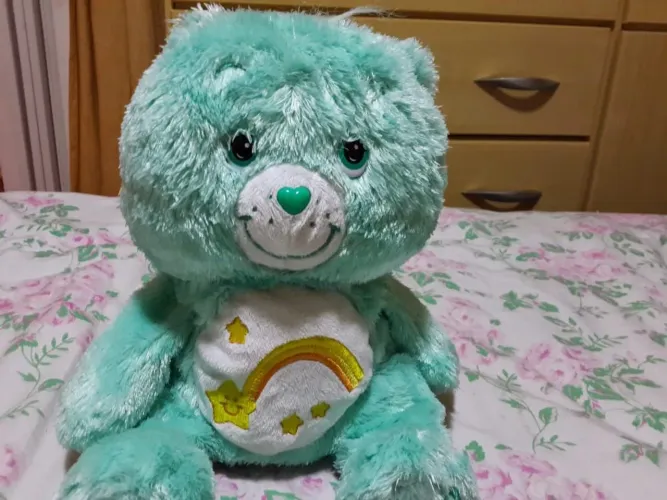 Ursinho Carinhoso ORIGINAL Pelúcia Grande de Época