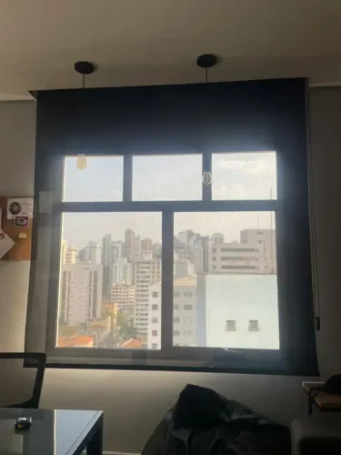 Persiana de rolô - Preta