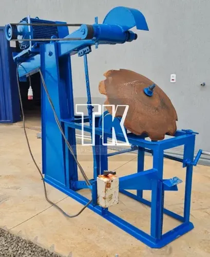 cod.981 - Máquina de recortar discos de grade - TK Tratores Nova Andradina - MS 