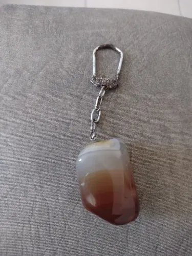 Chaveiro de pedra Ágata 